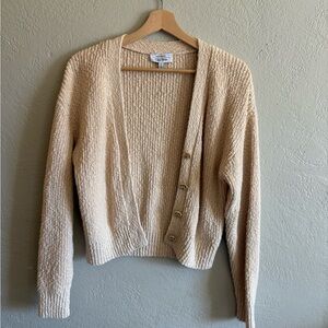 & Other Stories Flower-ButtonCardigan